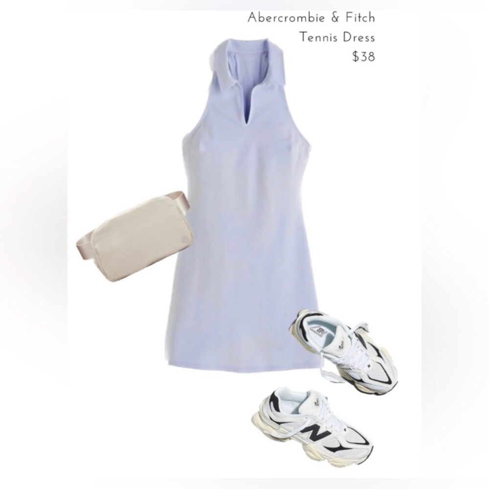Abercrombie & Fitch Light Lavender Tennis Dress